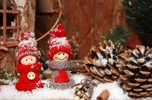 Weihnachtsmotiv Wichtel